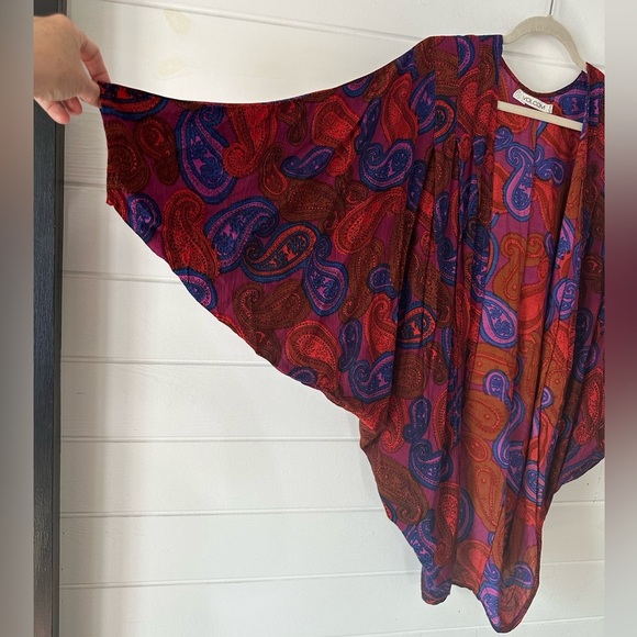 Volcom Multicolor Paisley Swim Coverup - Picture 4 of 10